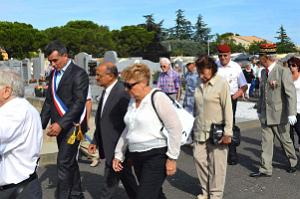 Agde Ceremonie commemorative du massacre d Oran le 5 juillet 1962 (17)